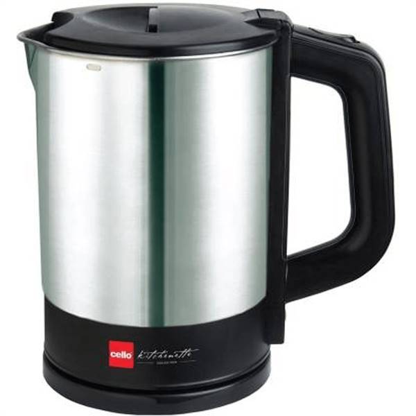 Buy cello Quick Boil900 Electric Kettle (1 L Silver Black) Online at